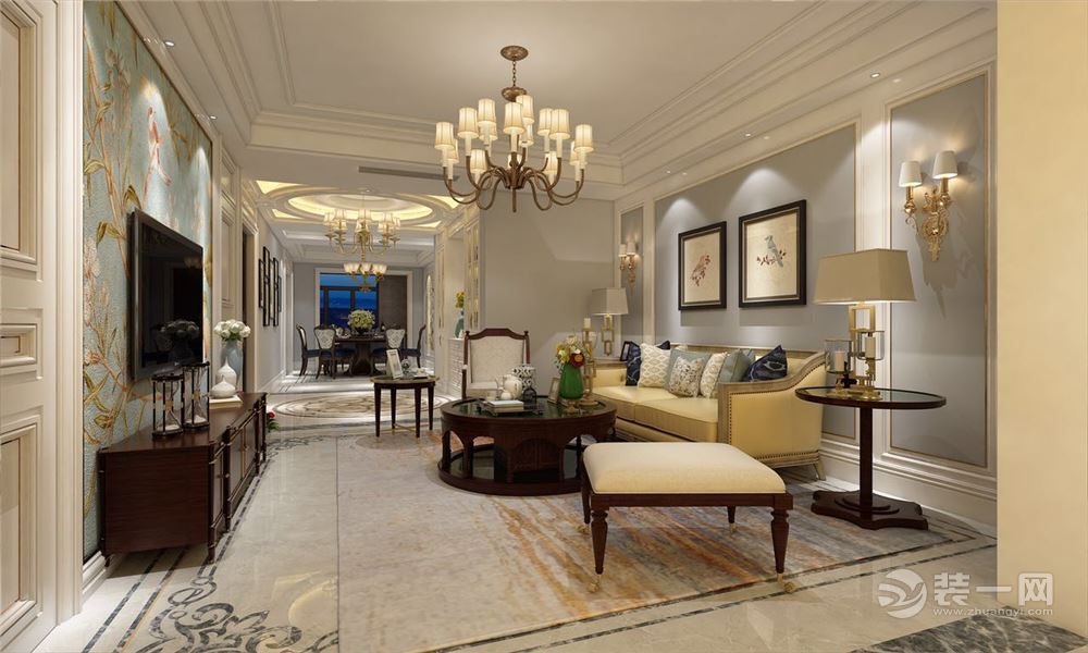 190平简美风格装修 合肥装修公司绿城玫瑰园样板间 - 本地资讯 - 装一网