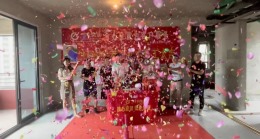 【川豪装饰】恭祝琥珀东华府邹先生及家人福宅9：28分开工大吉