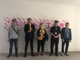 【山水装饰集团早晨装饰】北城鸿辉苑136平工地开工大吉