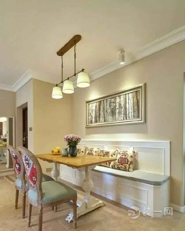 餐厅卡座设计效果图