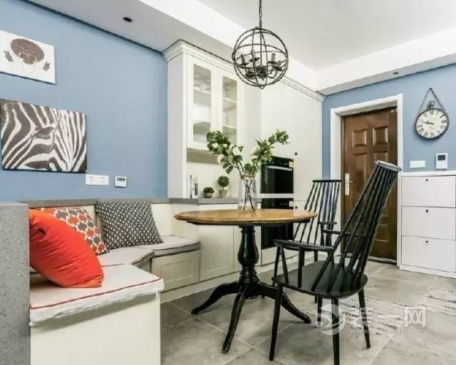 餐厅卡座设计效果图