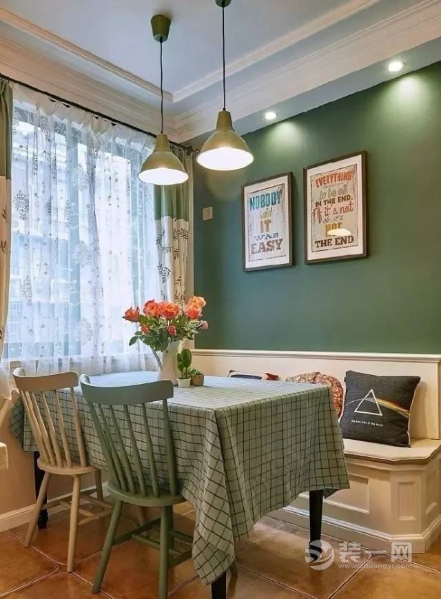 餐厅卡座设计效果图